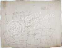 Historic map of Nun Monkton 1768